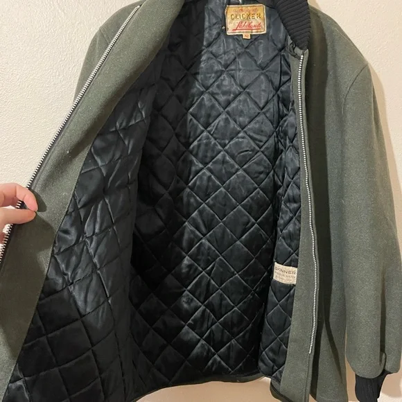 Vintage 50s Lakeland Clicker Wool Pharaoh Jacket Car Club Coat